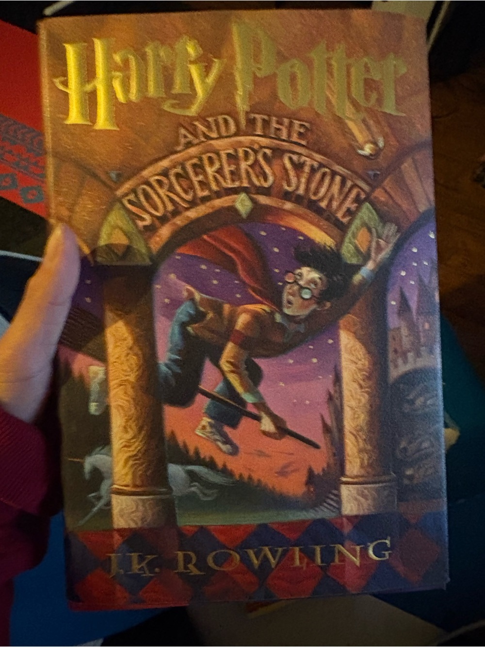 Harry Potter and the Sorcerer's Stone Coffee Table Book - Brown Cover